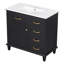 Meuble-lavabo 36 po avec comptoir en céramique-218284747