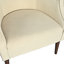 Fauteuil d'appoint rembourré capitonné