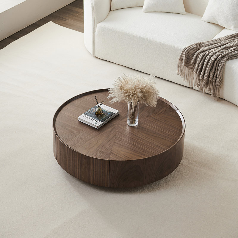 Table basse Minimalist, 12.6" H x 35.4" L x 35.4" W