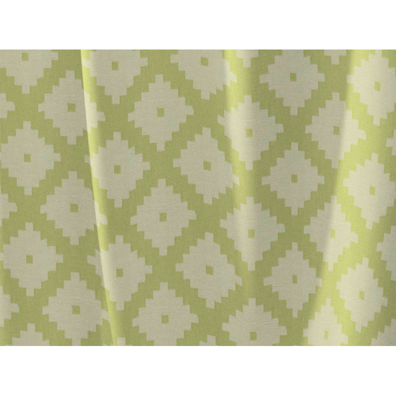 Esteban Pencil Pleat Opaque Curtains, With pleater tape, Light green, 145cm Width x 145cm Drop
