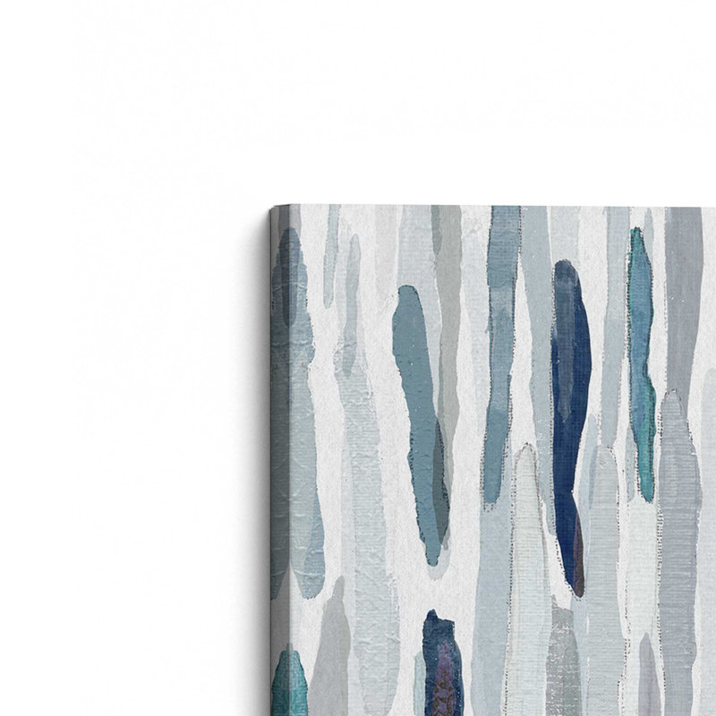 Rhythmic Blues v2, Large Canvas Print, 48" H x 48" W