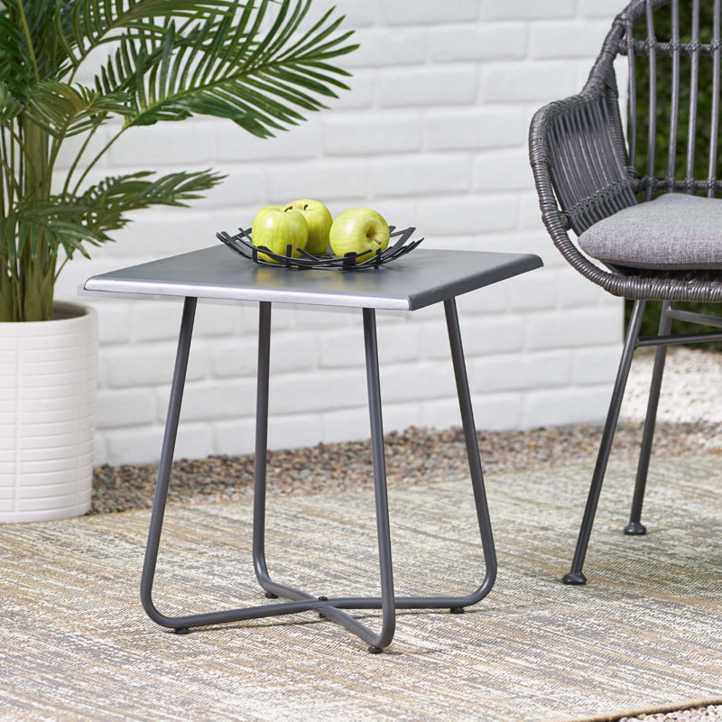 Table d'appoint 18 po Alder, Gris
