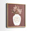 Impression florale romantique I-Premium - prêt à être accroché - aucun clou requis - aucun clou requis-1177036116-1177036114