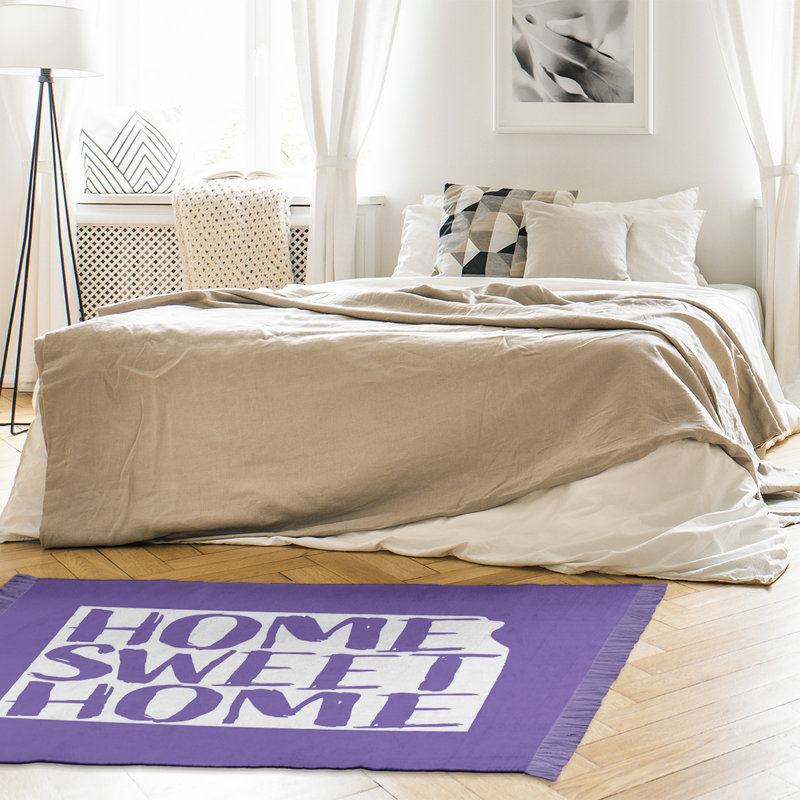 Tapis de zone mauve kansas the home