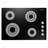 Cosmo 3 Piece Kitchen Appliance Package with 30'' Electric Cooktop Under Cabinet Range Hood