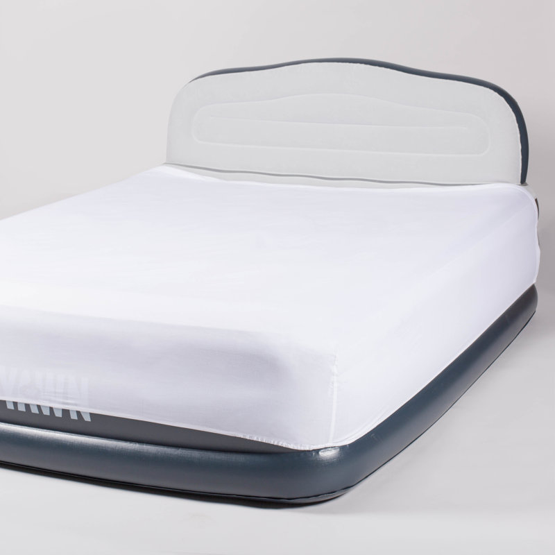 YAWN Air Bed Deluxe with Custom Fitted Sheet, Double