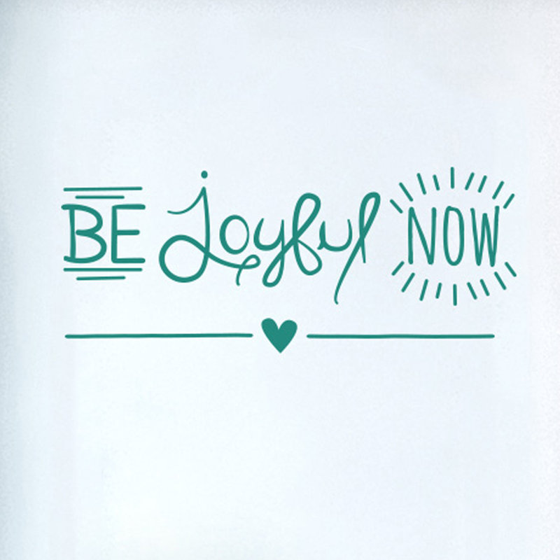 Non-Wall Damaging Wall Decal, Aqua Green