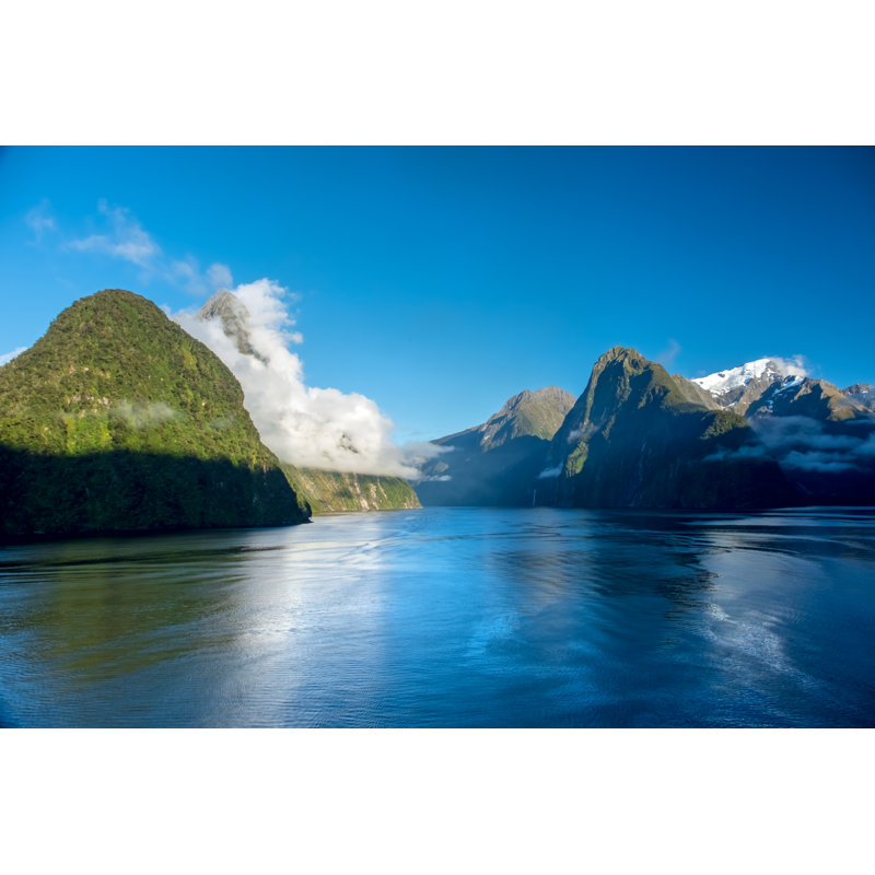 Milford Sound Sunrise par Bribar, H 24 po x l 36 po