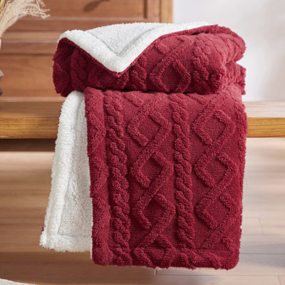Bedsure Sherpa Blanket For Bed- Fuzzy Soft Cozy Blanket, Fleece Thick Warm Blanket For Winter GentleSoft™️