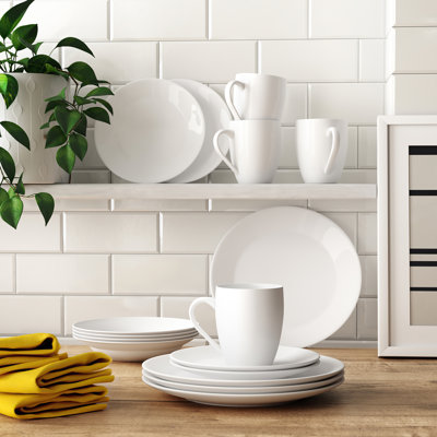 Kjeld Piece Ceramic Dinnerware Set - Service for 4