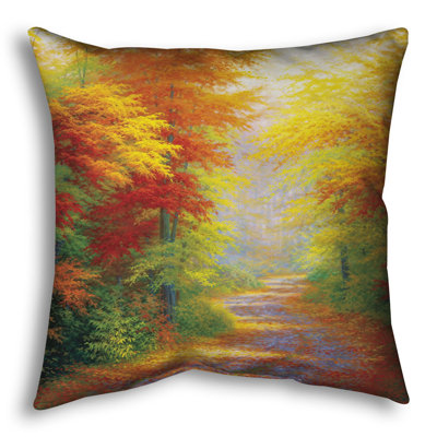 Throw Pillow, Autumn Interlude by Charles White