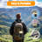 Integrated LED Outdoor Lantern: 3-in-1 Rechargeable Camping Lantern with Bluetooth Speaker, Type-C & USB Charging Ports, Collapsible Portable Lantern Flashlight for Hiking, Camping, and Emergency Use-108771706