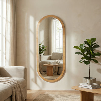 Oval Wall Full Length Mirror