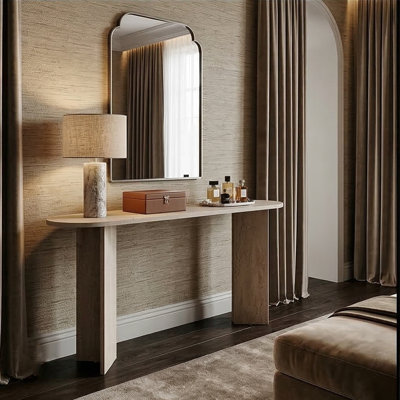 Console de vestibule Everly Curvilinear