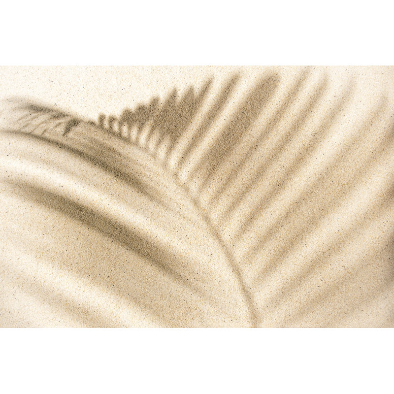 Shadow On Sand - Wrapped Canvas Print, 30cm H x 46cm W