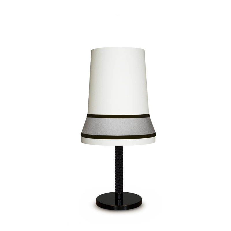Audrey Table Lamp, 27.5" H x 13.8" W x 13.8" D