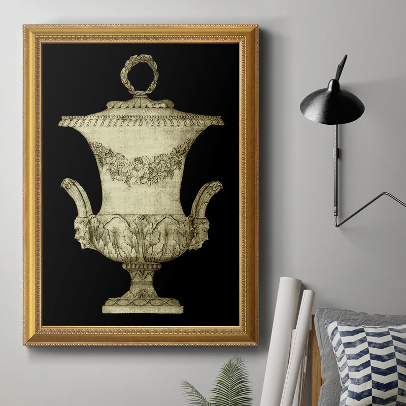 Garden Antiquities III - reproduction d'art sur toile encadrée, H 27 po x l 18 po x P 2,5 po