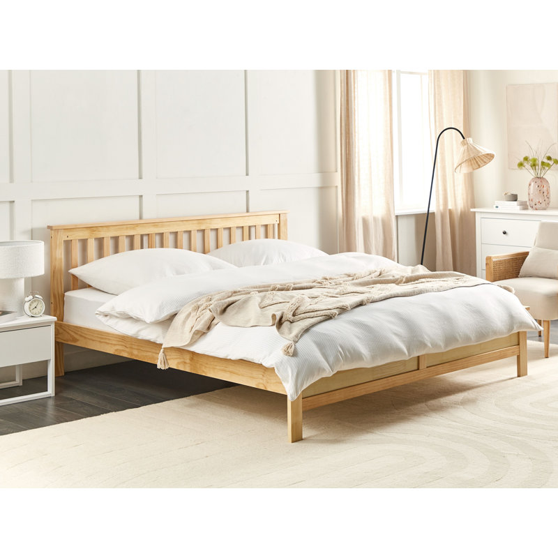Futral Solid Wood Bed, Super King