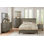 Ensemble de chambre à coucher tapissier à panneaux Guylaine 3 & 1