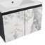 Meuble-lavabo mural flottant Chris de 24 po