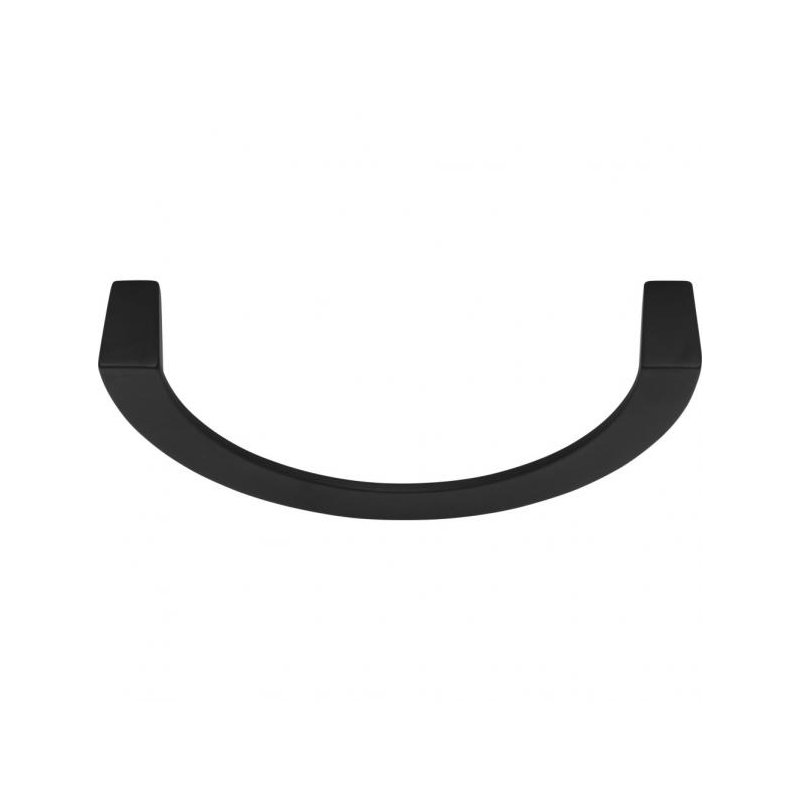 Roundabout 3" Center to Center Drop handle, Matte Black, 5 1/16"