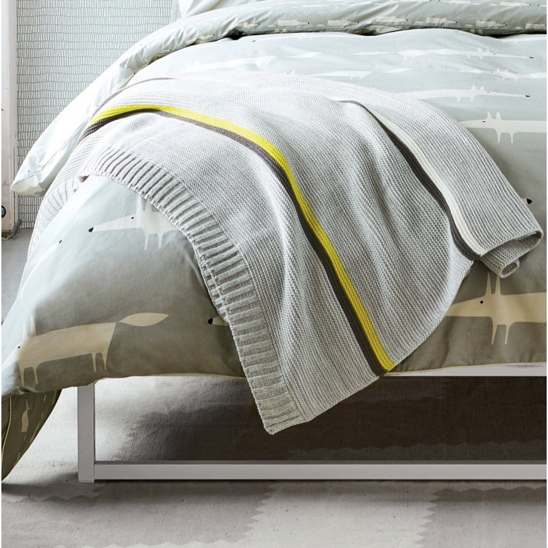 Mr Fox Throw Blanket