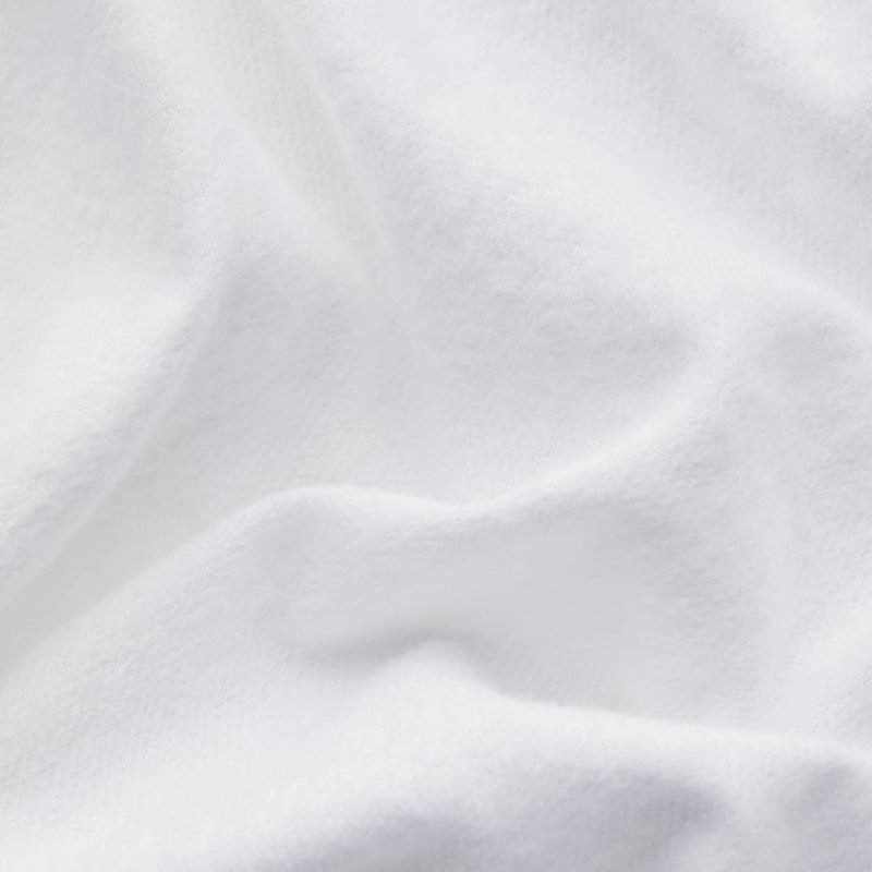 26 100% Cotton Jersey Knit Fitted Sheet, Full-White, L 140 x 200cm - 160 x 200cm