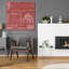 «Rockland County Barn 2» par Annie Warren, art mural en verre acrylique, 36 po x 36 po-1131723553