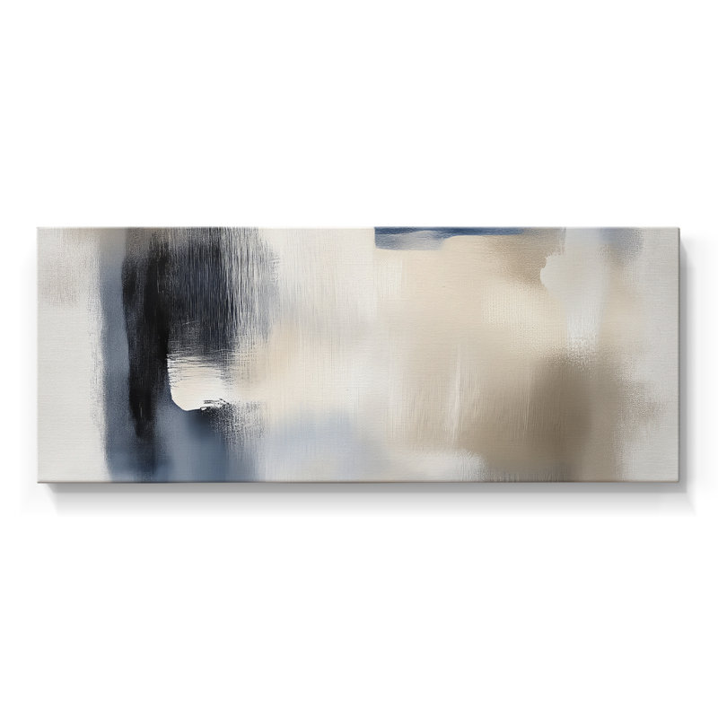 Abstract Series 7 #XXXV-Wide Gallery Wrapped Canvas, 12" H x 30" W