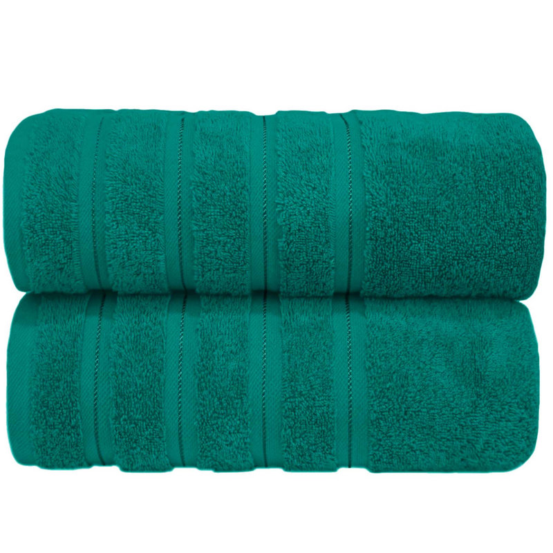 100% Cotton Bath Sheet, Dark Green