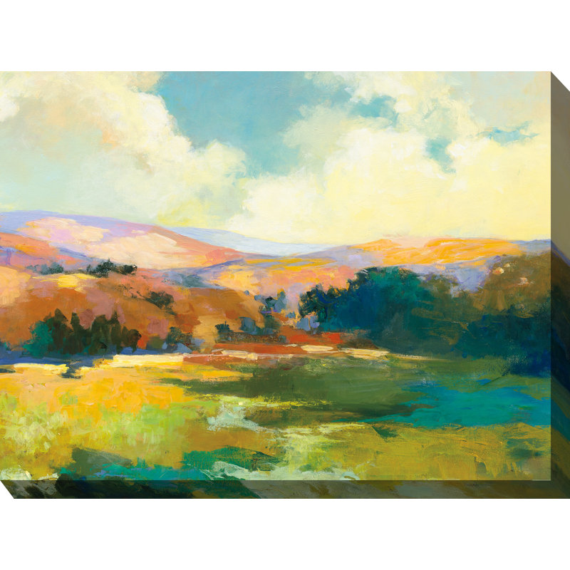 «Exavion Valley of Light», art sur toile d'extérieur
