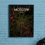 Moscow City Map - No Frame Print-2119655890