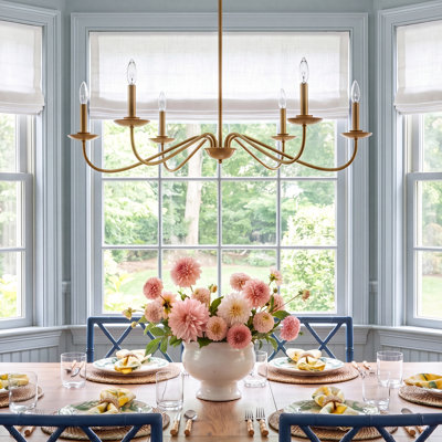 Lustre à 5 lumières de style bougie Abigeal