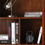 Vitrine de bibliothèque en bois massif