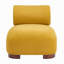 Chaise d'appoint moderne en polyester pour le salon - Convient aux animaux de compagnie, capacité de poids de 330 lb, conception élégante et durable-130378942