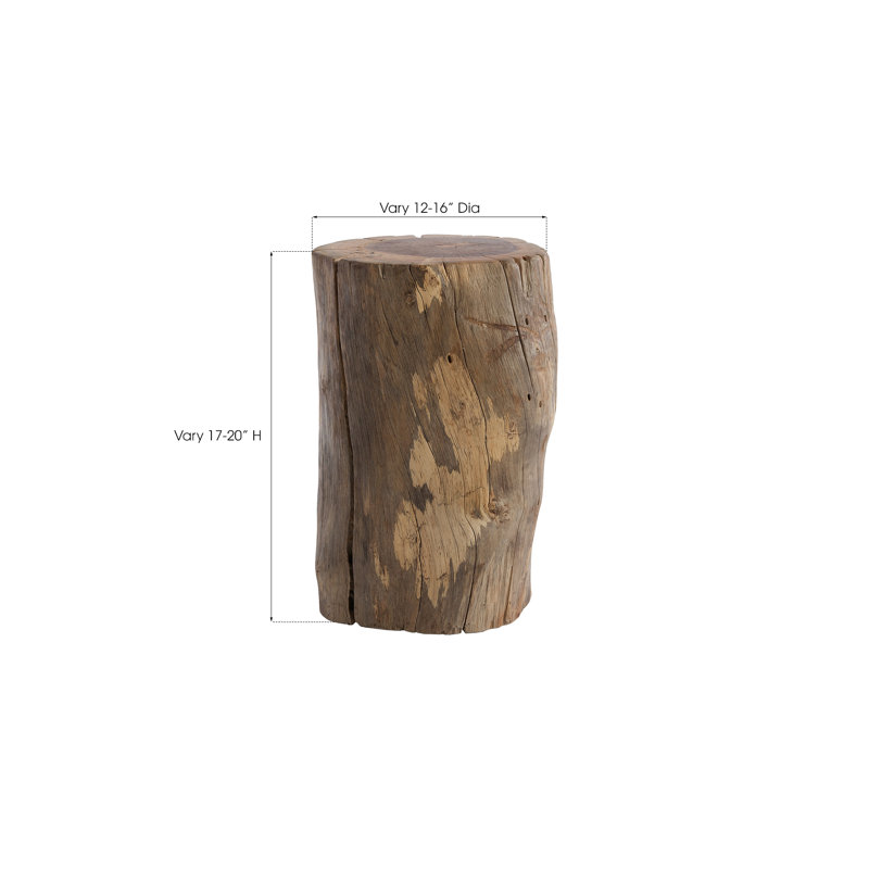 Chamcha Wood Accent Stool