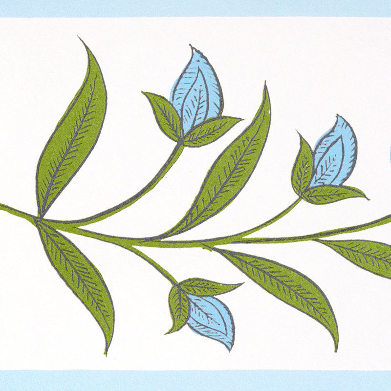 Coquelicot royal Schumacher x Marie-Anne Oudejans, Bleu