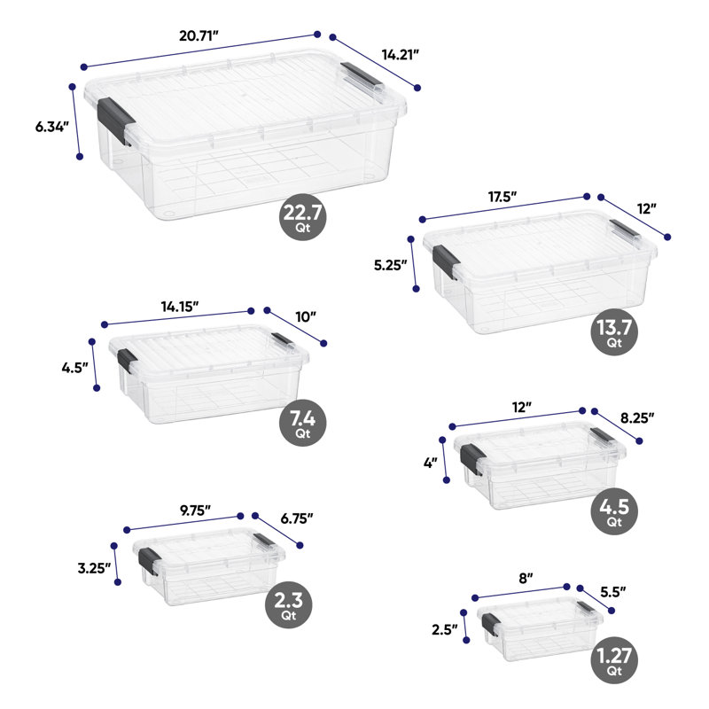 Boîte de rangement Superio