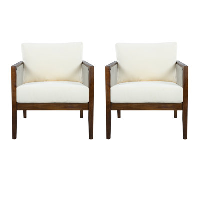 Chaises club d'extérieur (ensemble de 2)