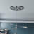 40"OD x 14 1/2"ID x 1"P Grace Architectural Grade PVC Pierced Ceiling Medallion, Antiqued Warm Silver-40714971-40714978