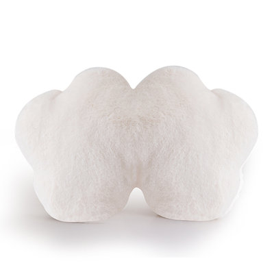 Faux Fur Reversible Throw Pillow