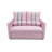 Modern 2-Seater Convertible Pull-Out Sofa Bed With USB Charging Port & Adjustable Backrest-524457224