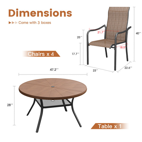Dimensions du produit