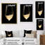 Bruts Crystal Champagne - Champagne, reproduction d'art sur toile encadrée-95894256-95894252