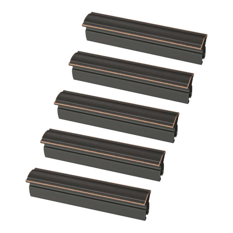 Poignée de tiroir ajustable Franklin Classic, Bronze avec des accents cuivre, 4"