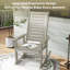 Chaise Adirondack berçante Hdpe (ensemble de 6)-1127021386