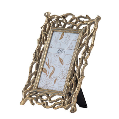 Prenella Gold Glass Gilded Picture Frame