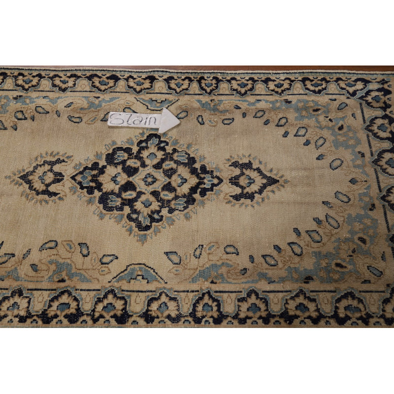 Tapis traditionnel rétro médaillon 3 x 5
