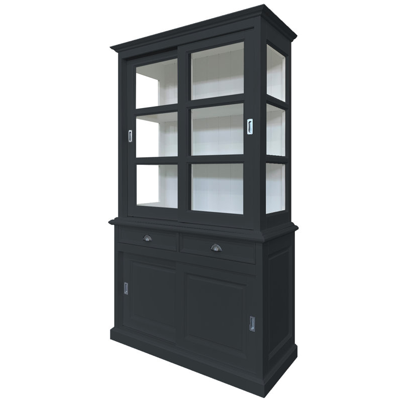 Babetta Display Cabinet, Anthracite Grey