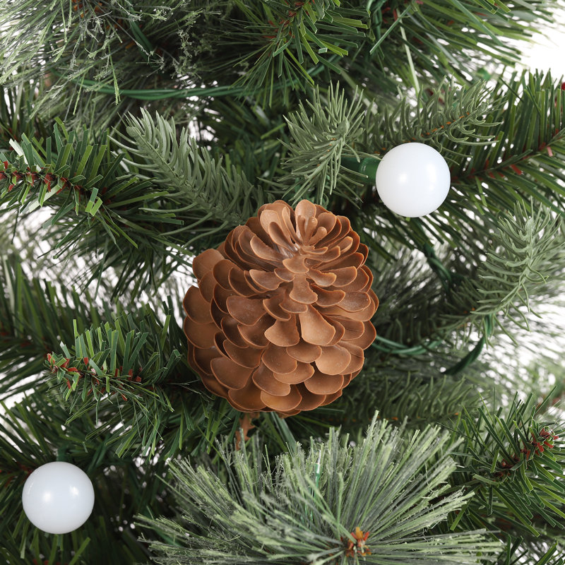 Arbre de Noël DEL 4,5 pi avec lumières multicolores